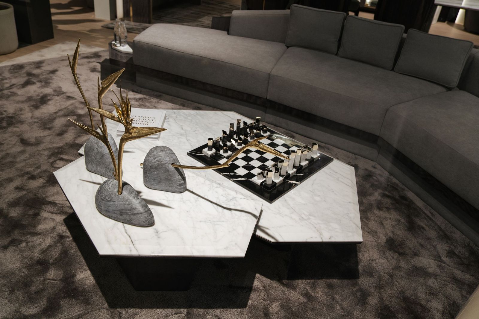 The Epitome Of Luxury At Salone Del Mobile: LUXXU Home Stand