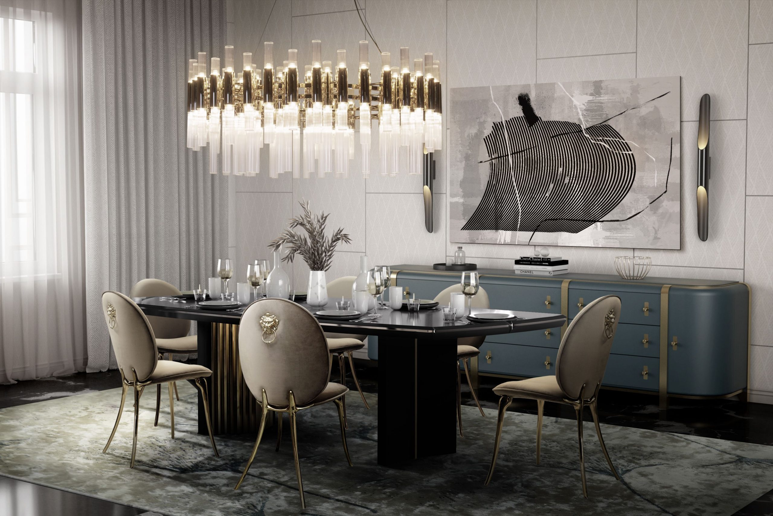 Dining Room Decor Ideas: Bring Glamour To The Table
