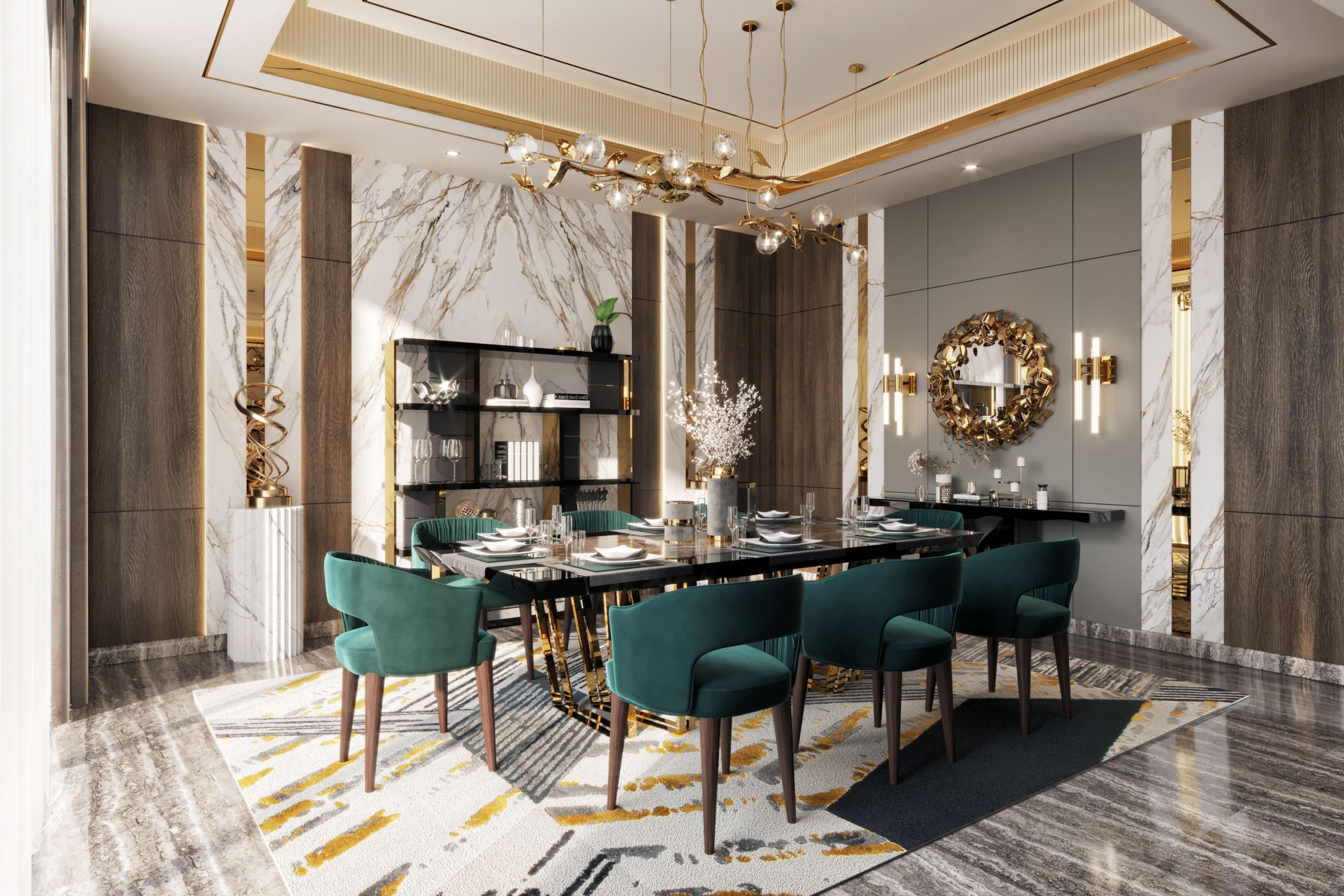 Dining Room Decor Ideas: Bring Glamour To The Table