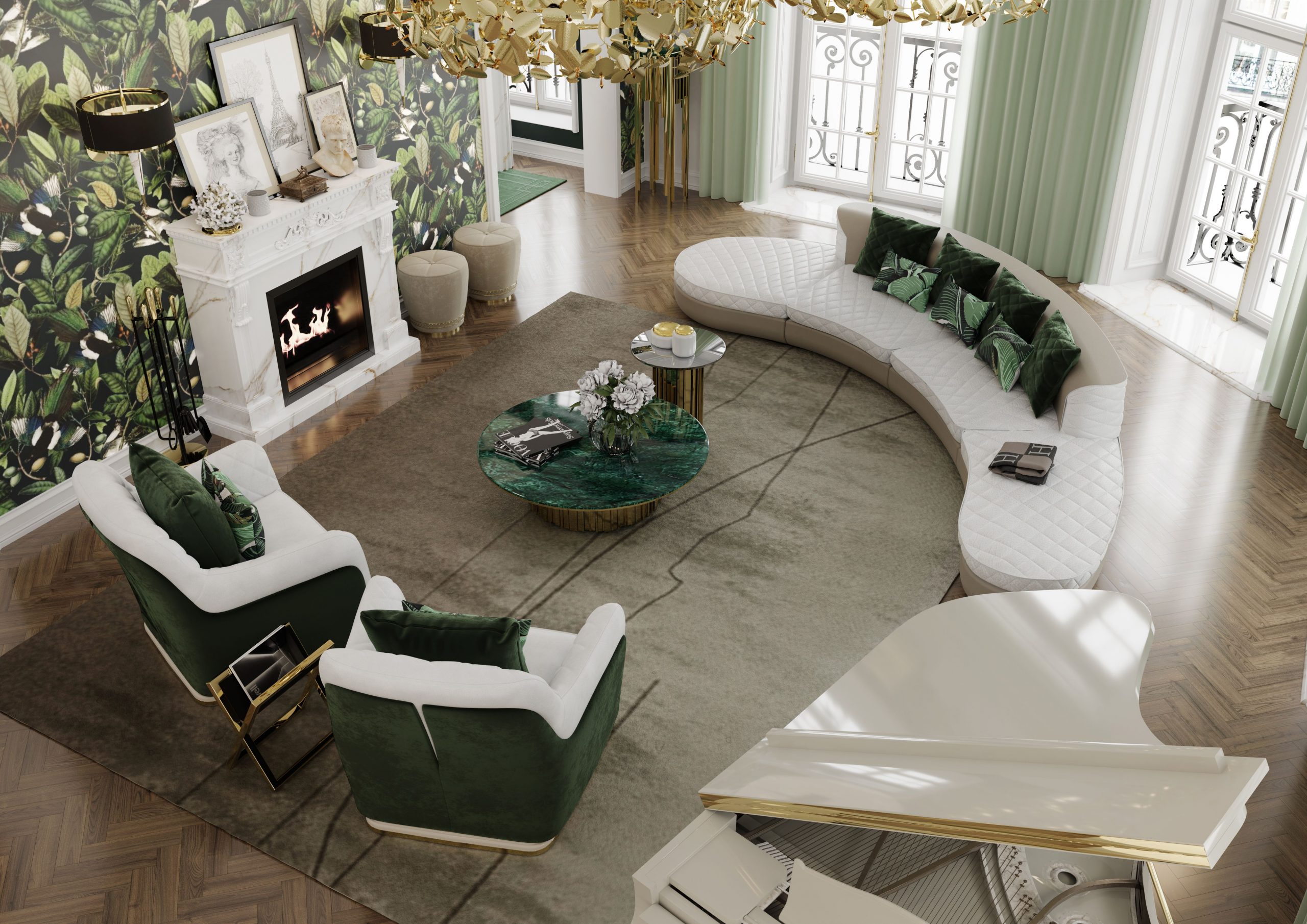 Round Center Tables: Discover A Luxurious Collection By LUXXU