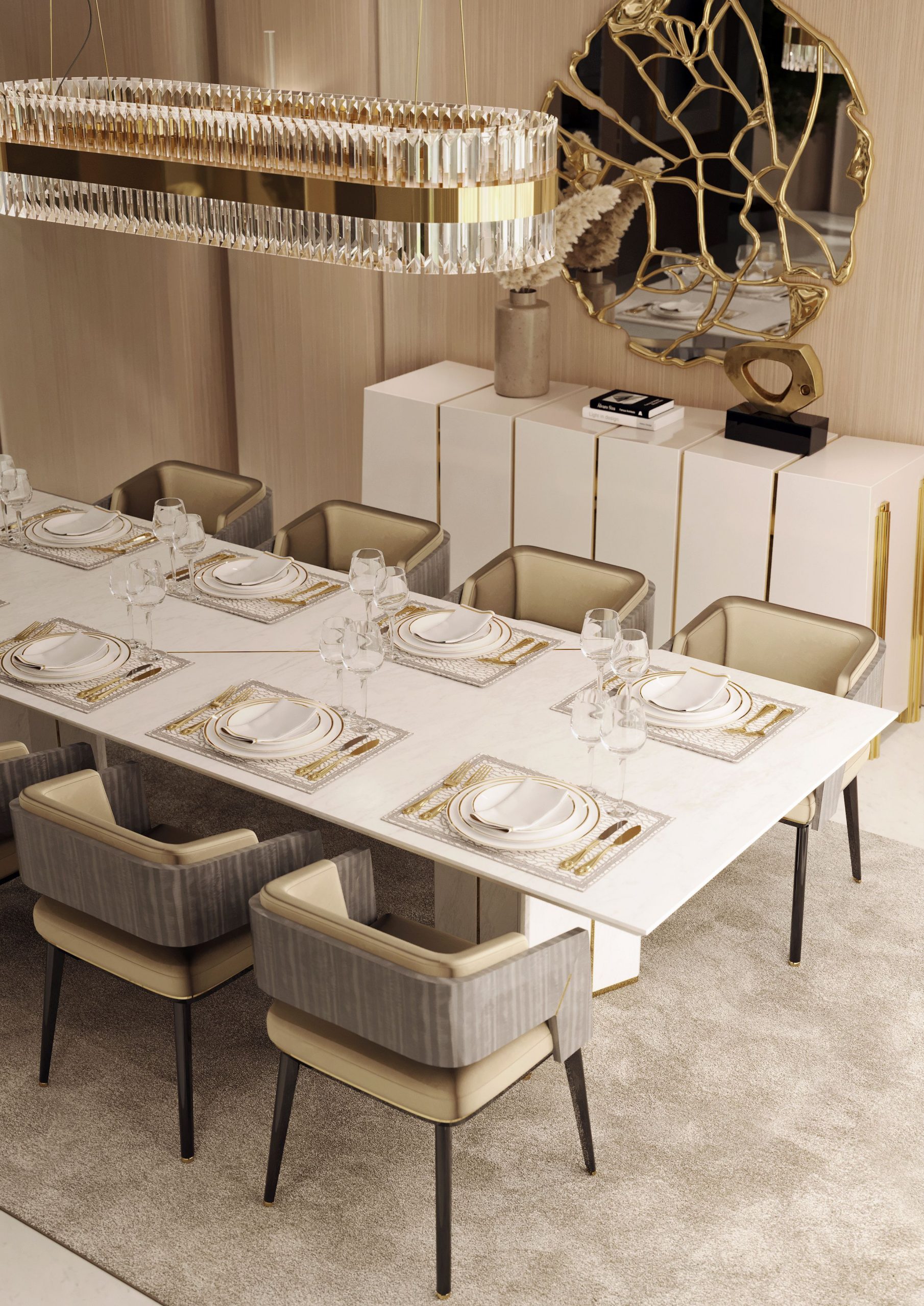 Dining Room Decor Ideas: Bring Glamour To The Table