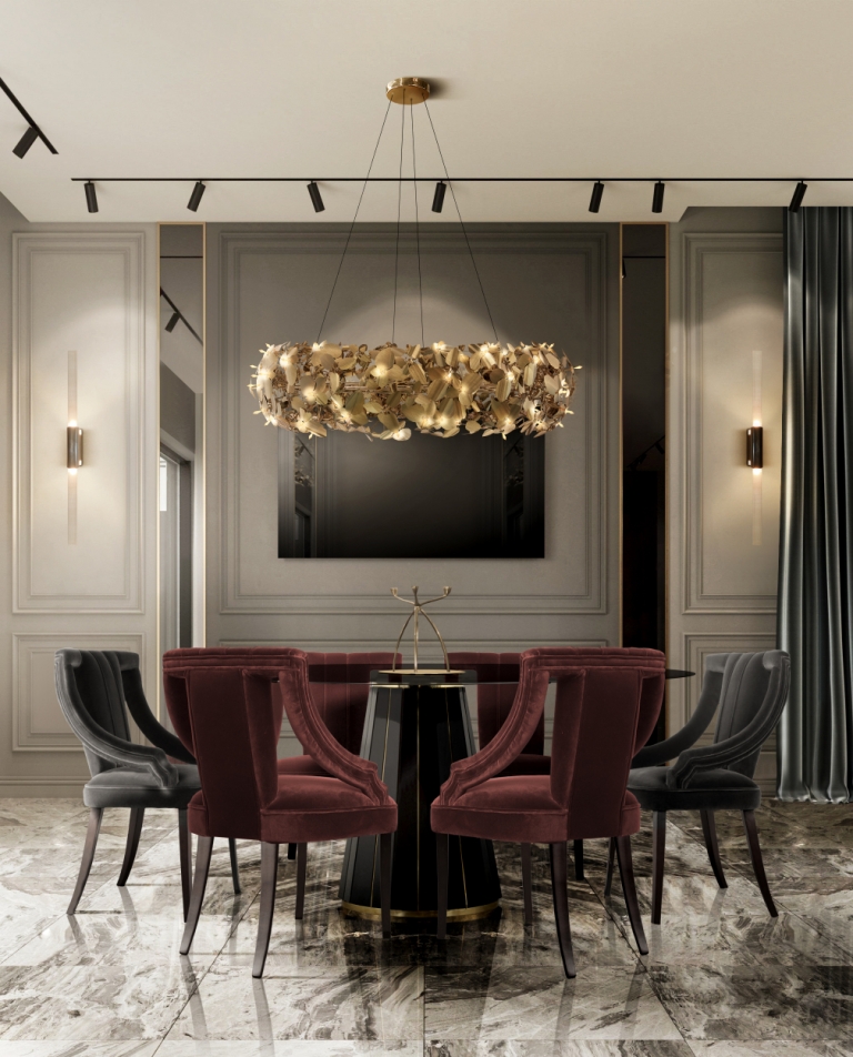 Small luxury cheap dining table