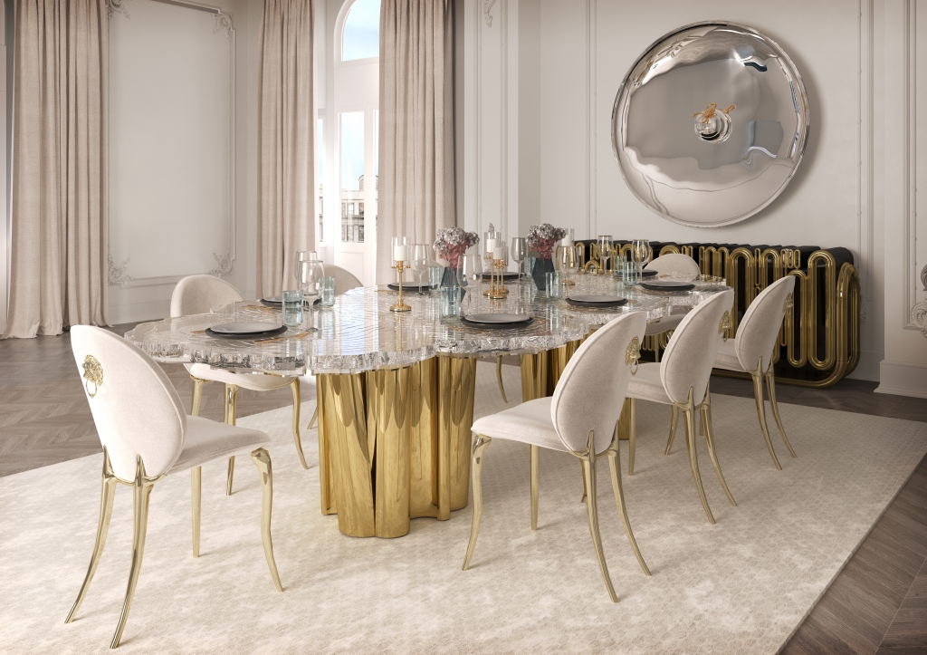 50 Luxury Dining Tables: A Curated Selection