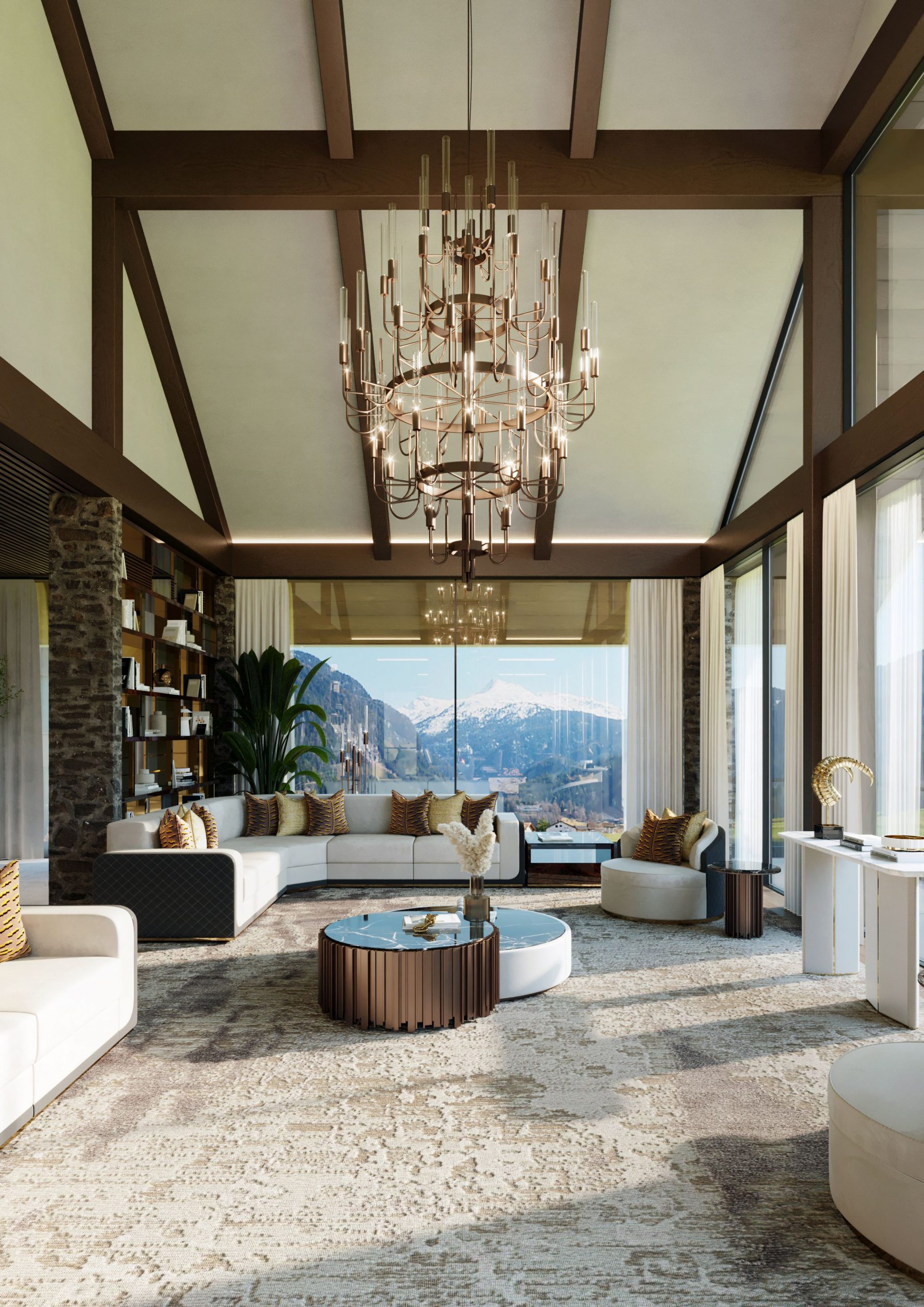 Montreux Avant-Garde Chalet: A Breathtaking Retreat Infused with Luxury
