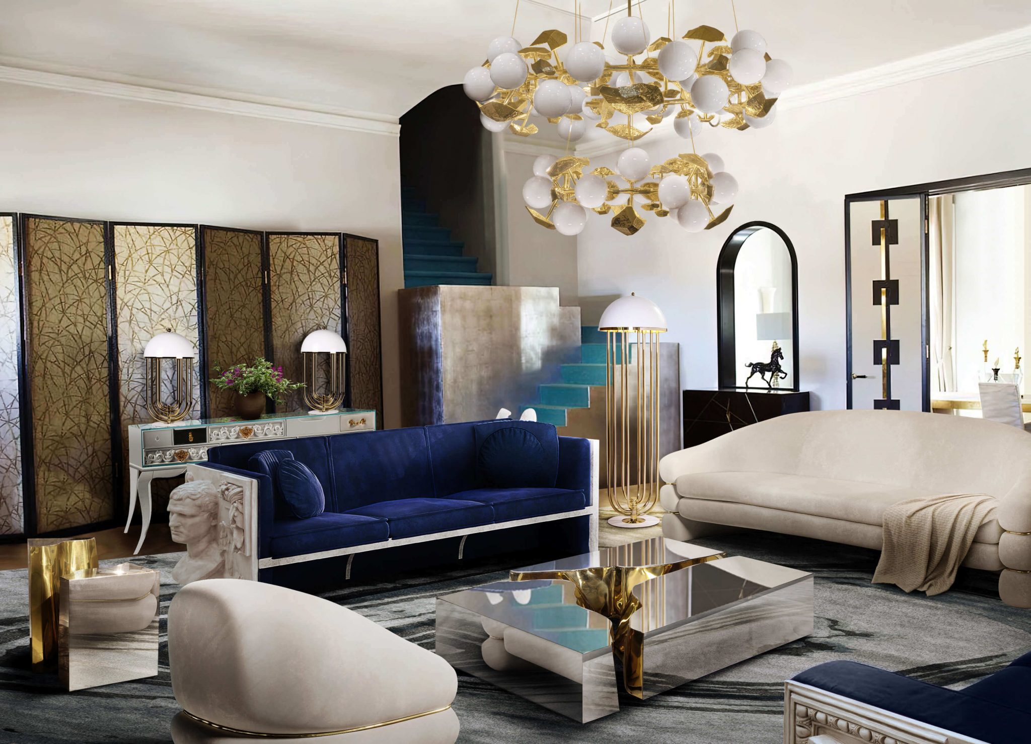 Exquisite Elegance: A Collection Of 50 Opulent Luxury Side Tables