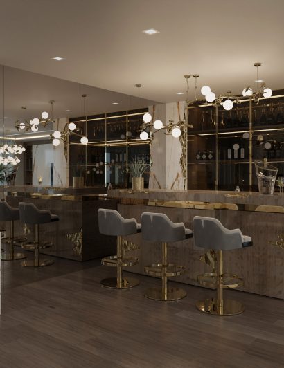 Heritage Penthouse Liverpool - Bar Area | LUXXU