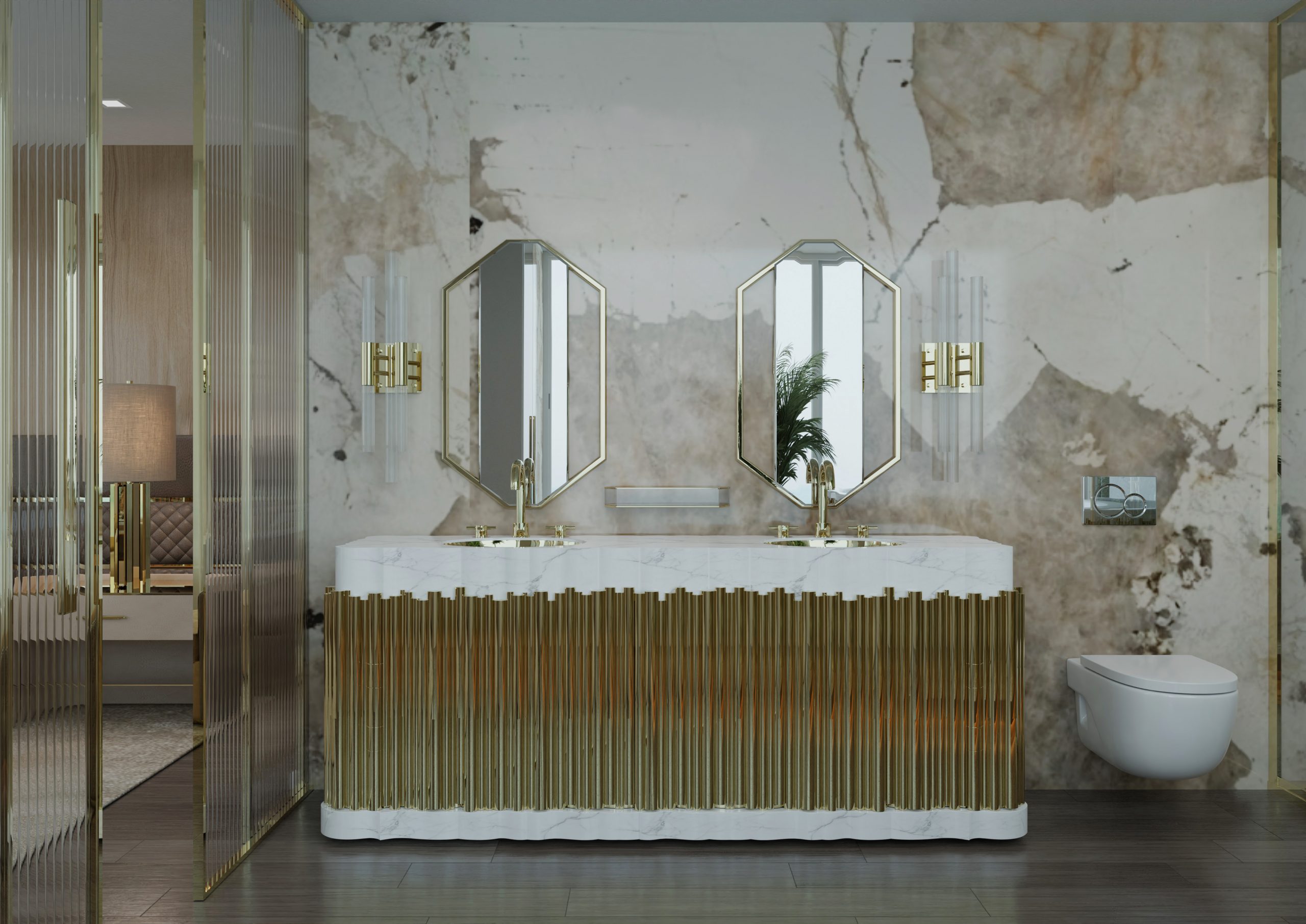 Heritage Penthouse in Liverpool Bathroom