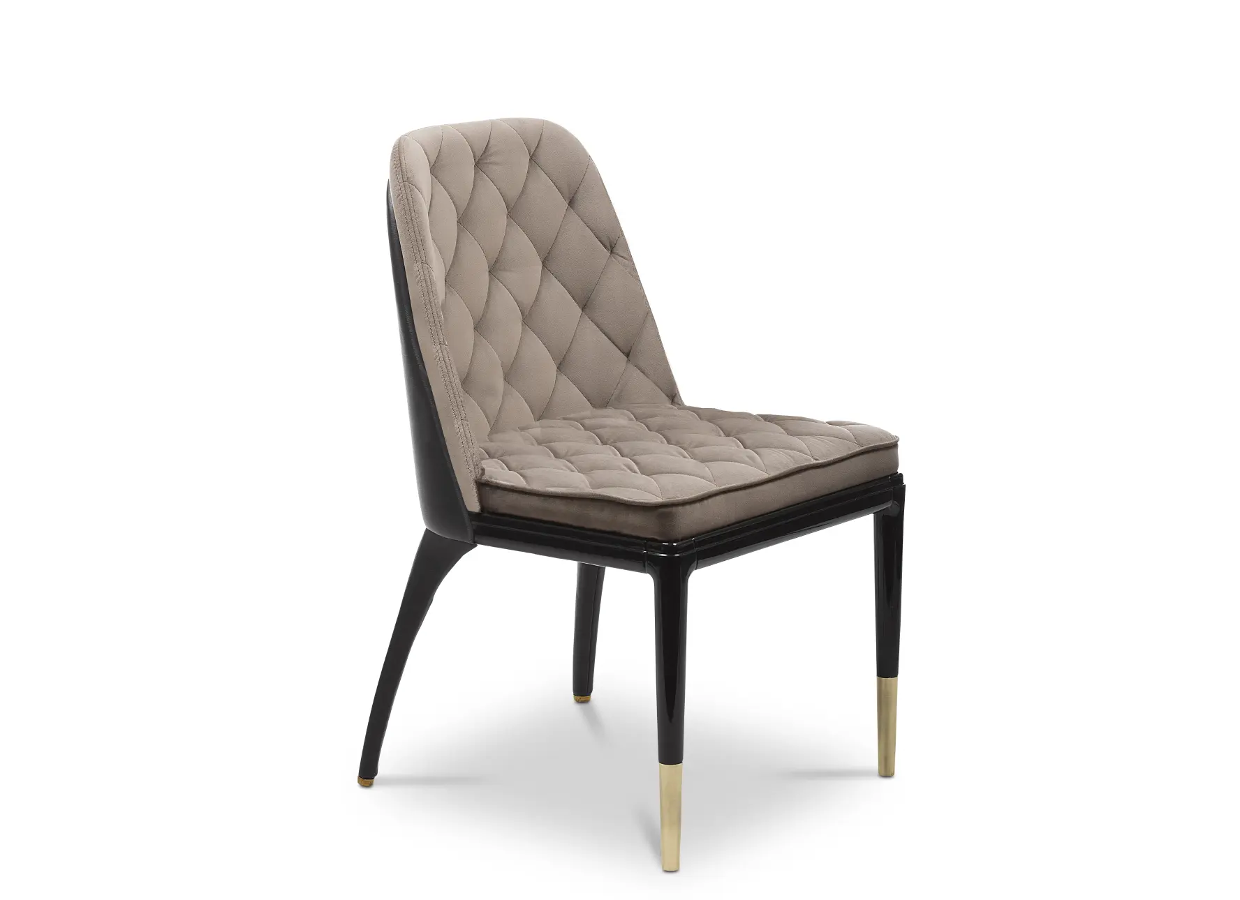 Luxurious Charla II Dining Chair front view with premium materials, showcasing timeless elegance and modern design