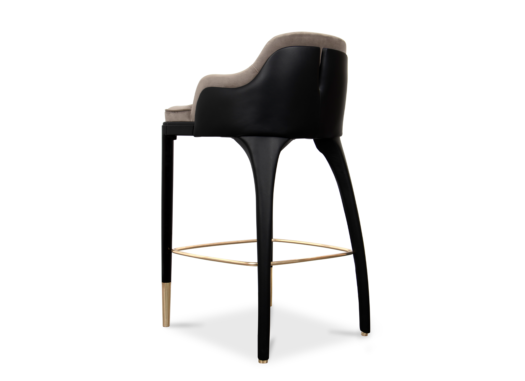 Charla Bar Chair - Product photo from back view