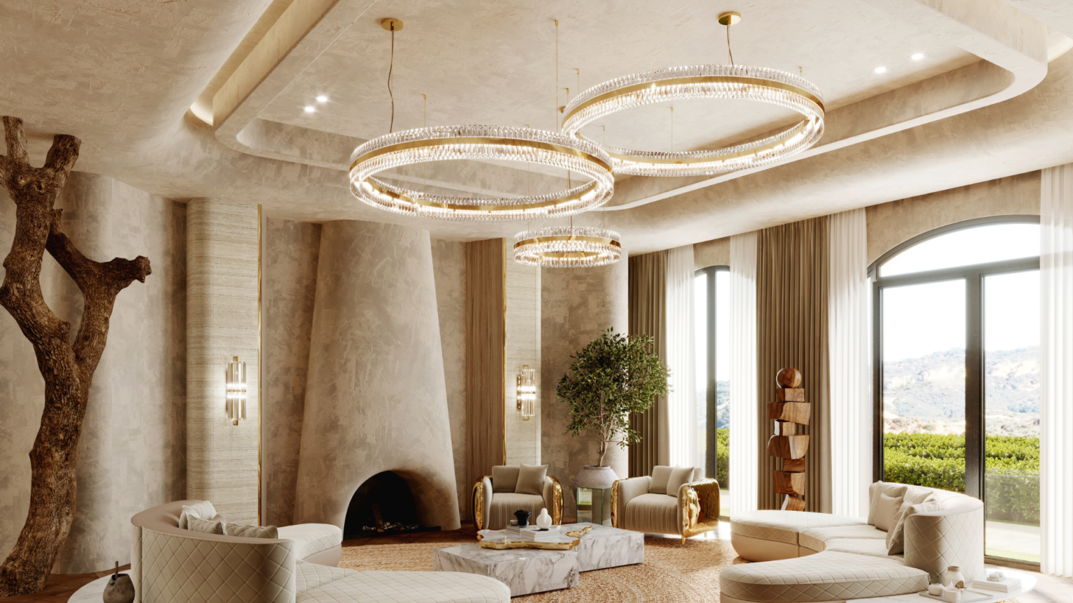 Luxury Interior Lighting Fixtures For Penthouses photo