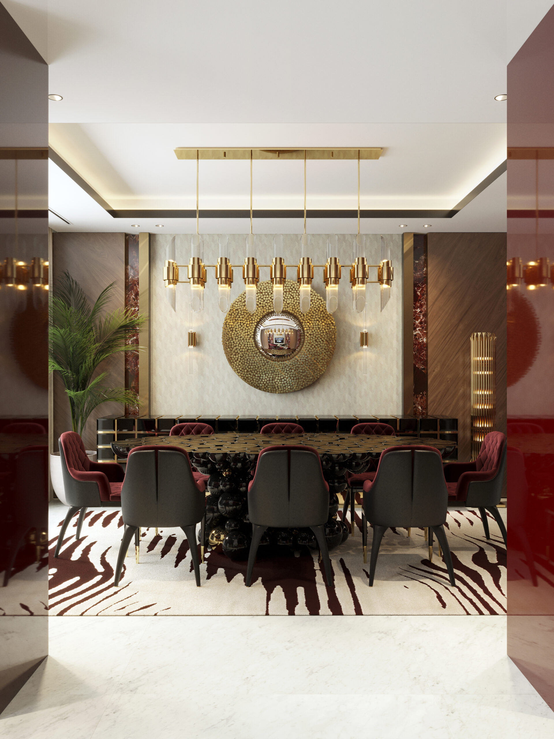 16 ELEGANT DINING ROOMS WITH AN AURA OF MODERNITY