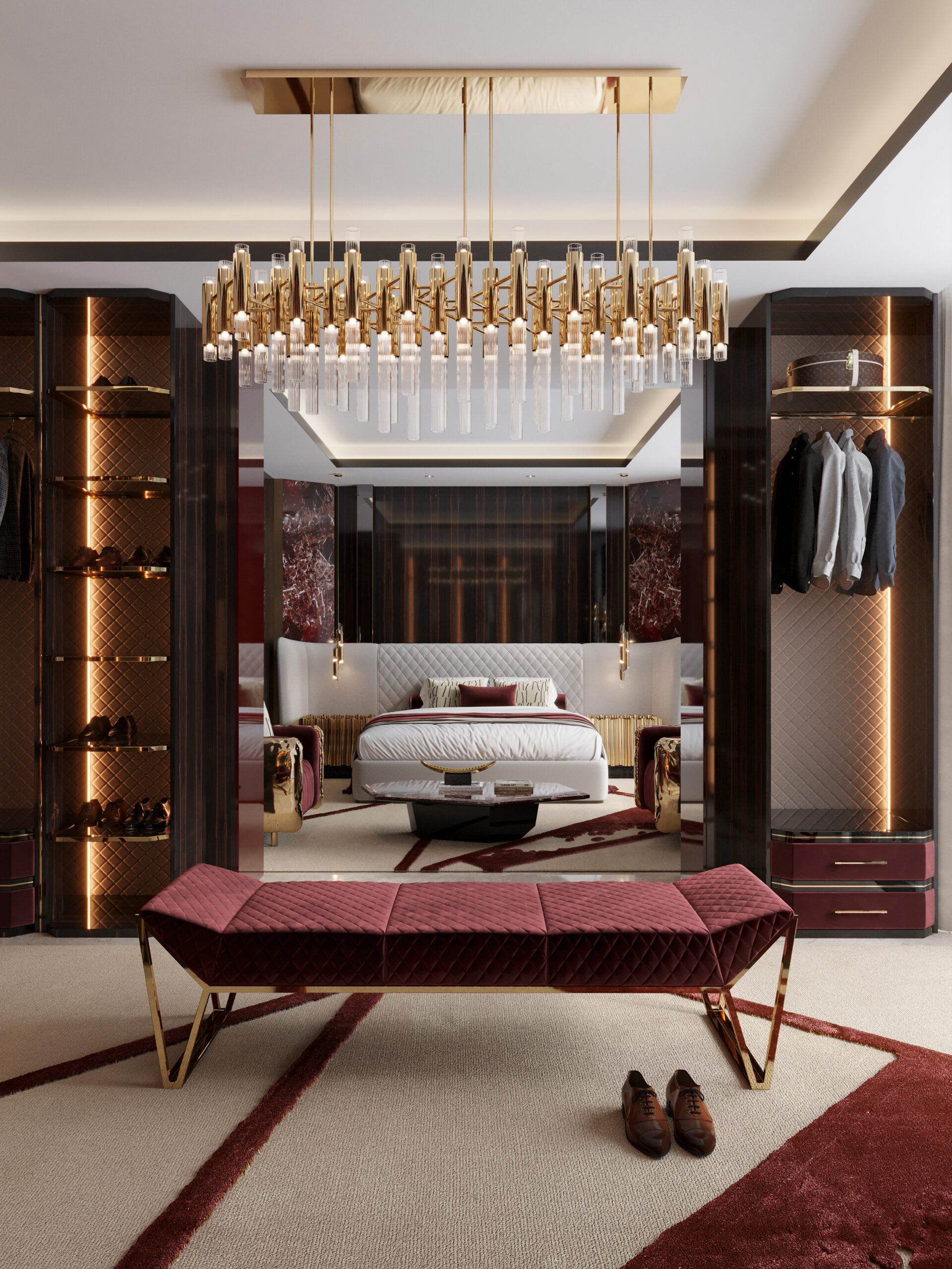 11 CHIC BEDROOM AND CLOSET INSPIRATIONS FOR A STYLISH HOME