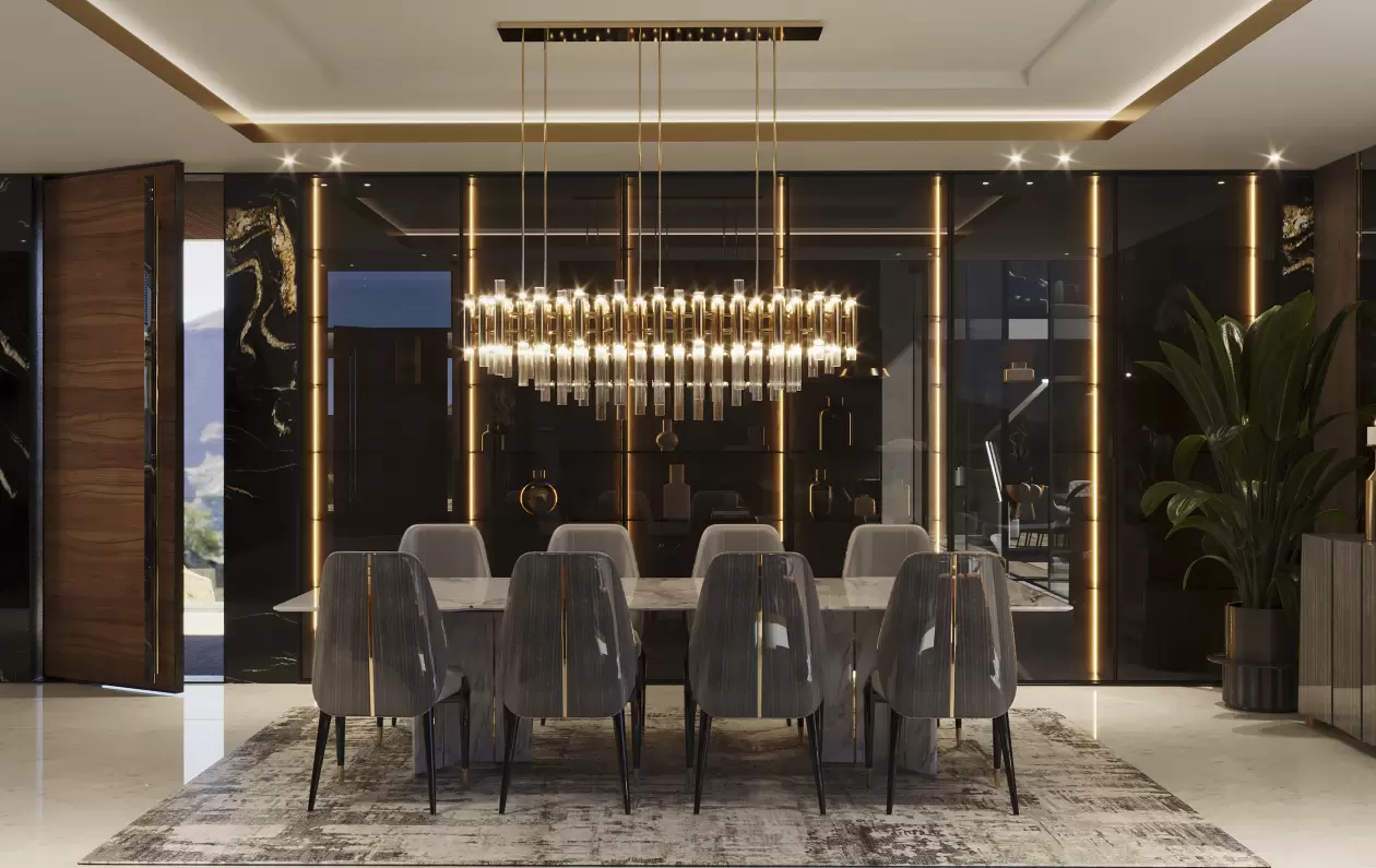 16 ELEGANT DINING ROOMS WITH AN AURA OF MODERNITY