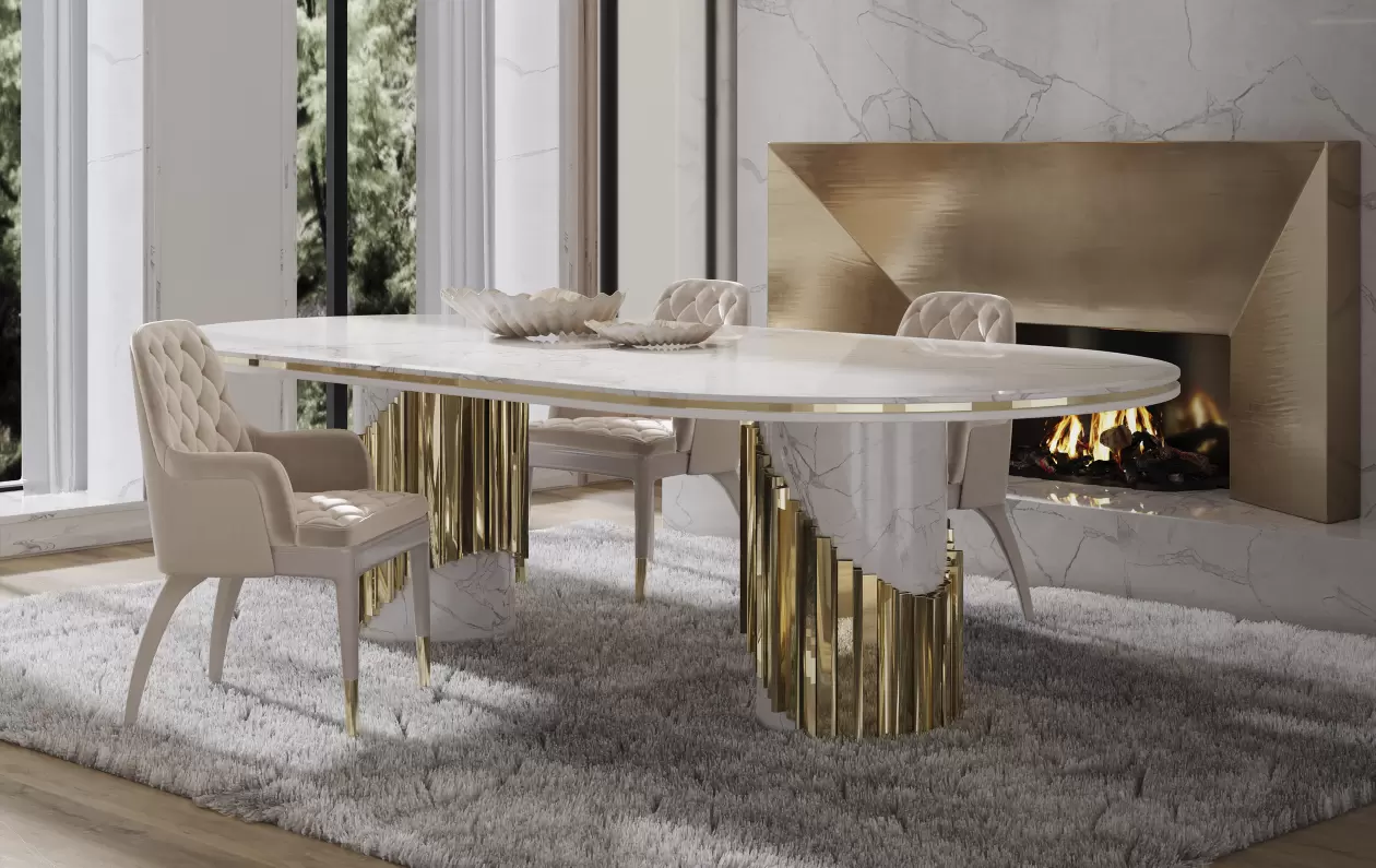 16 ELEGANT DINING ROOMS WITH AN AURA OF MODERNITY