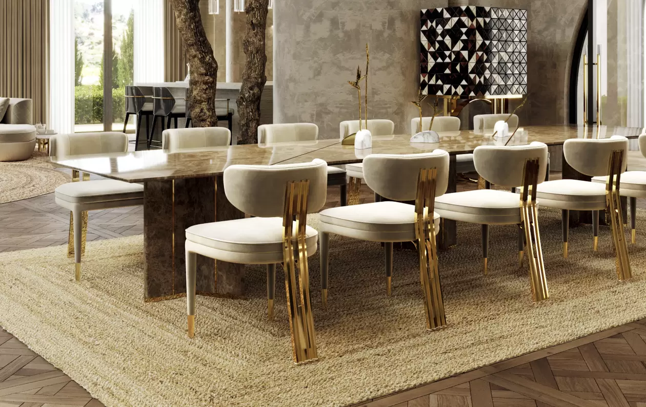 16 ELEGANT DINING ROOMS WITH AN AURA OF MODERNITY