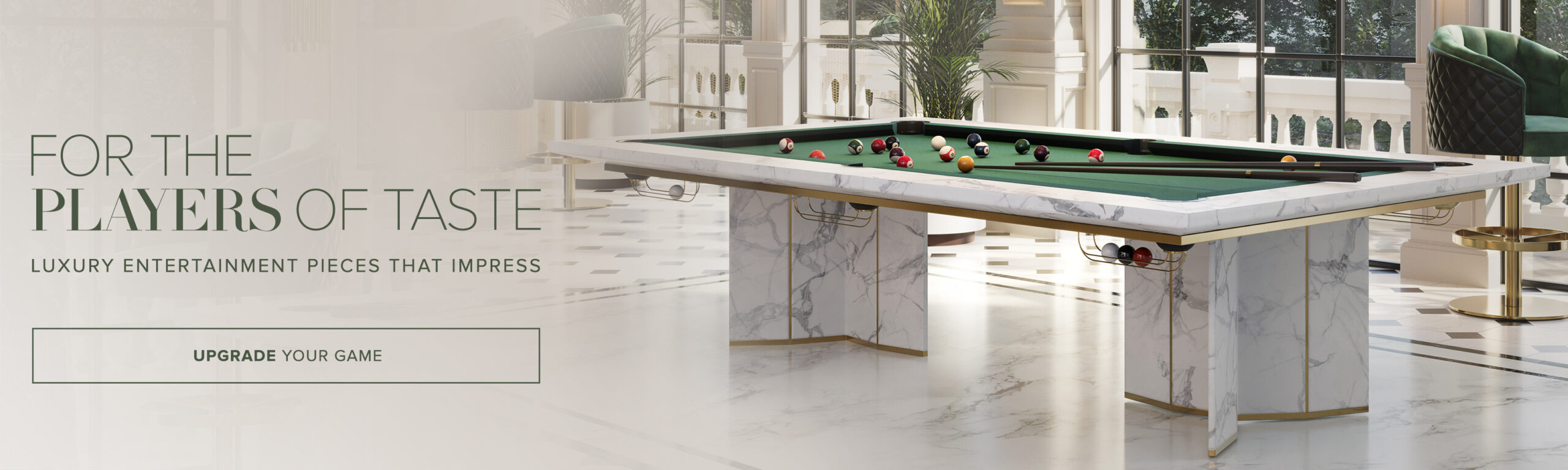 luxury entertainment banner