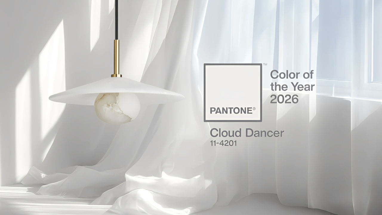 Cloud Dancer: Pantone Color of the Year 2026 and Its Role in Luxurious Interiors