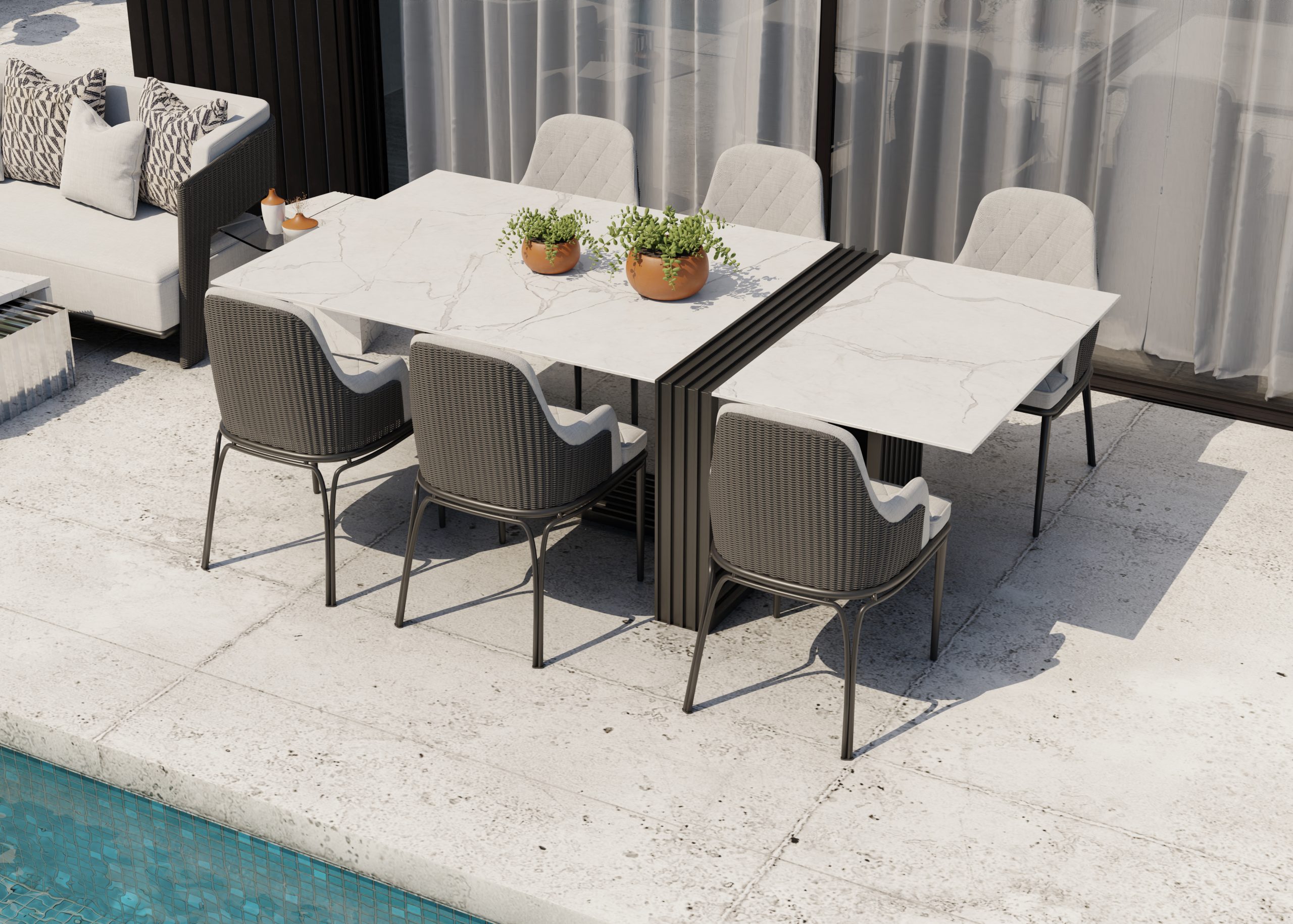 outdoor luxury furniture