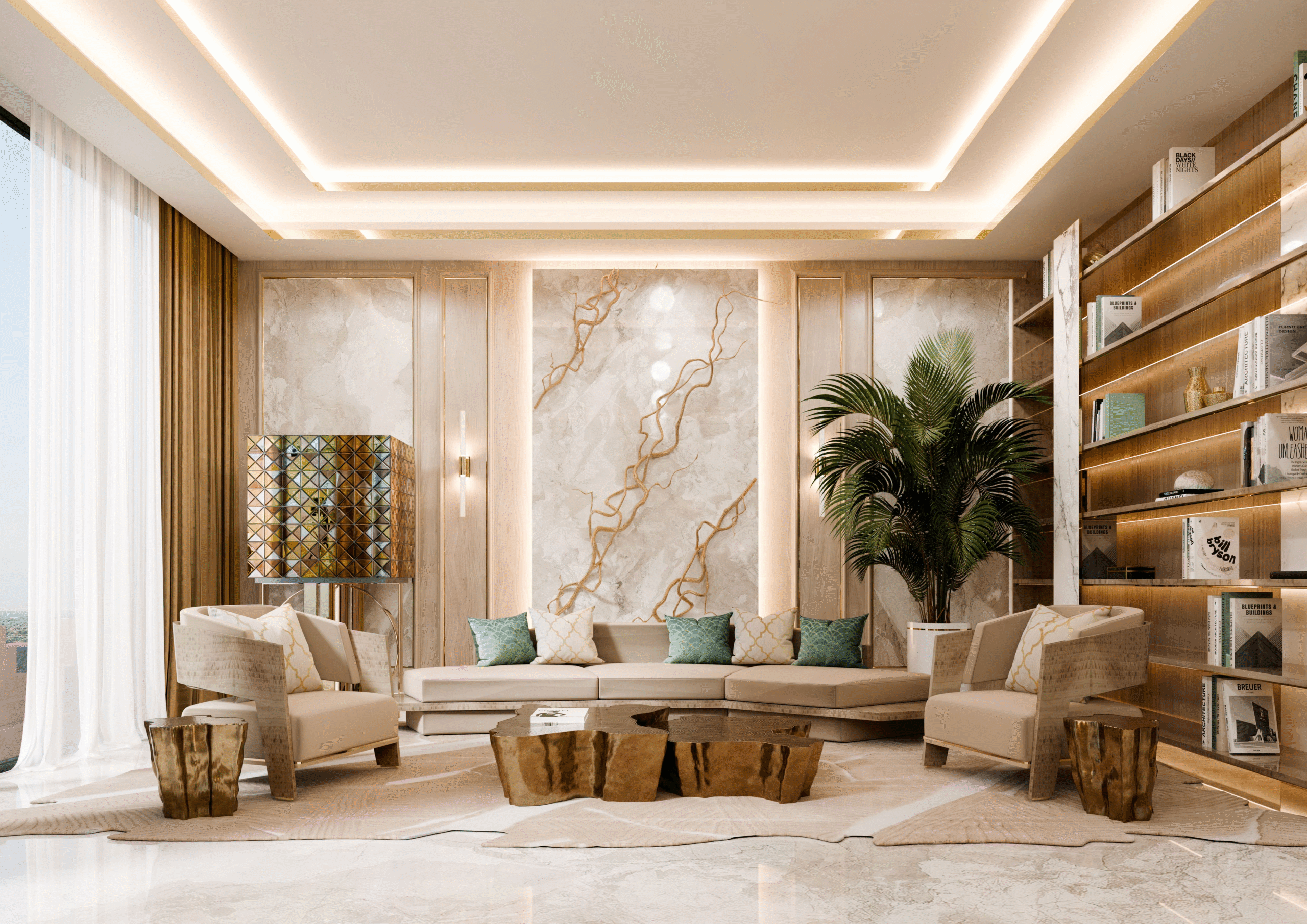 spring interior styling