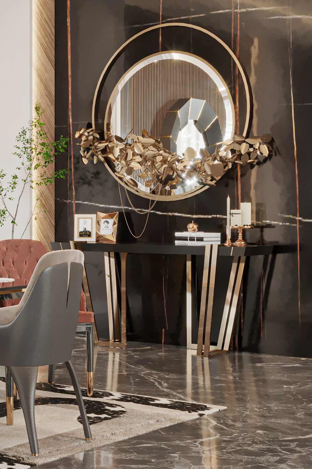 spring interior styling