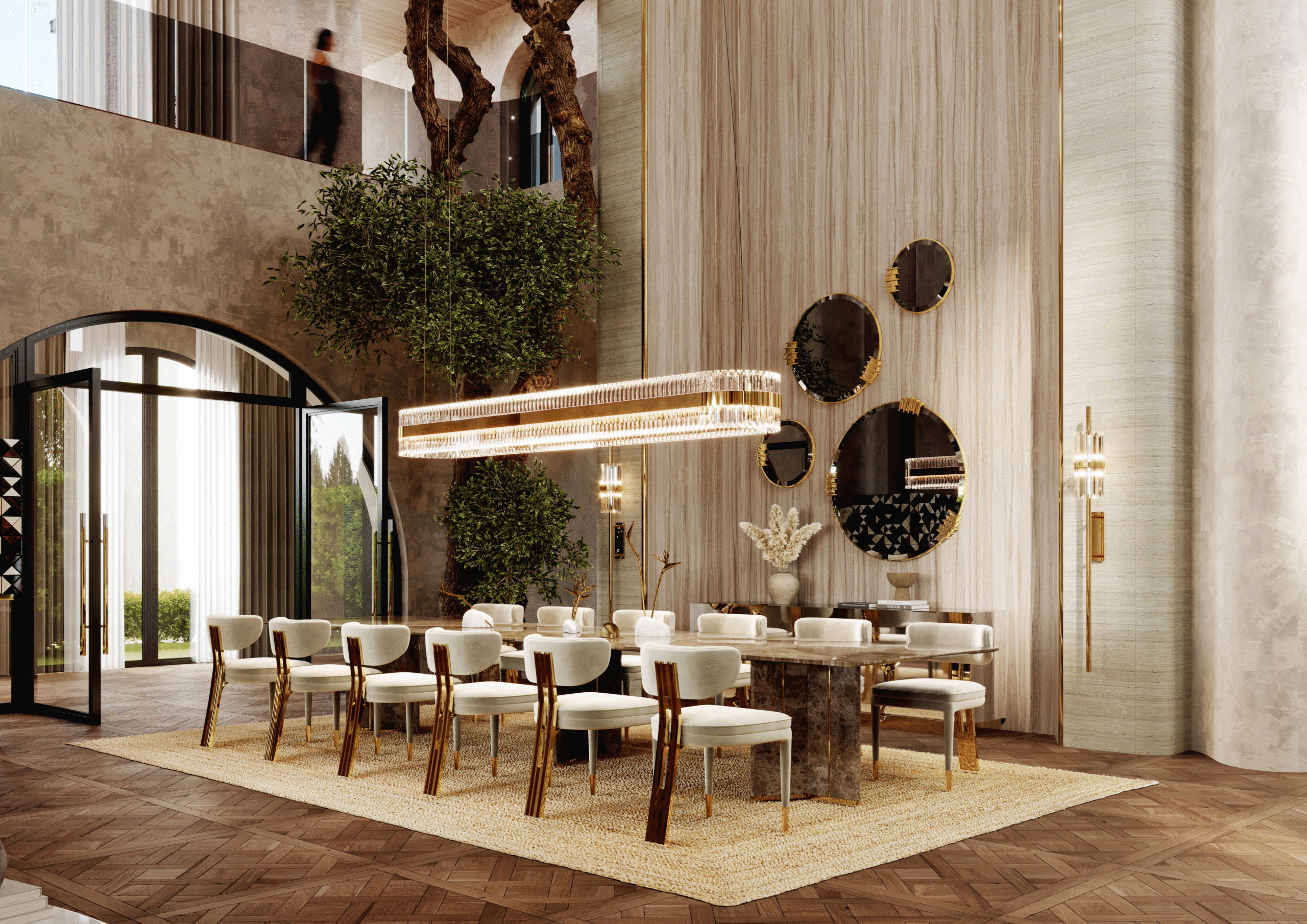 spring interior styling