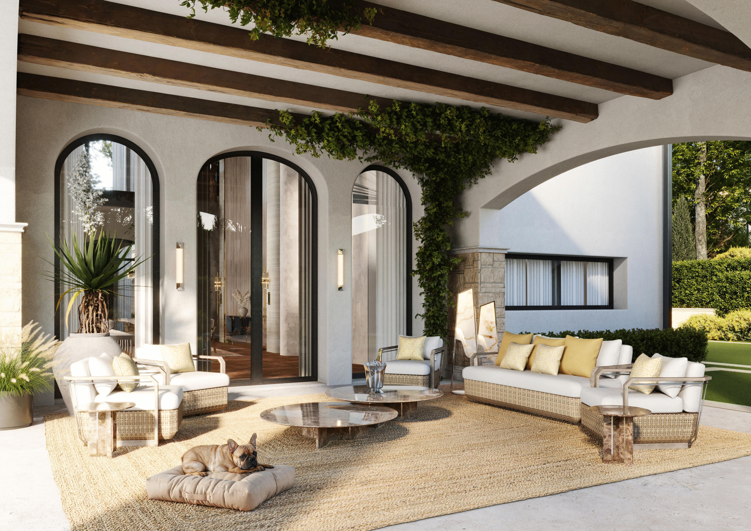 spring interior styling