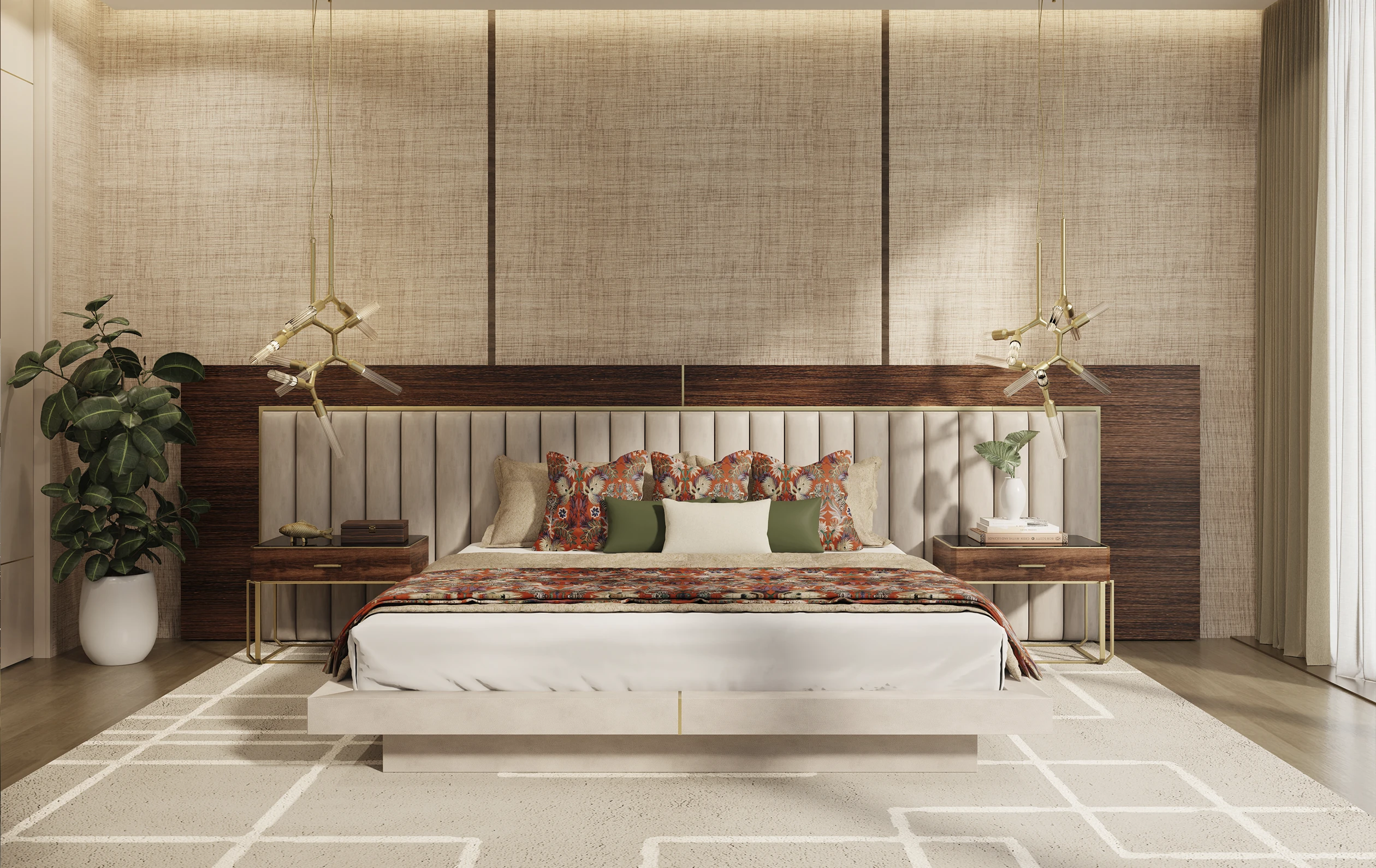 sophisticated bedroom