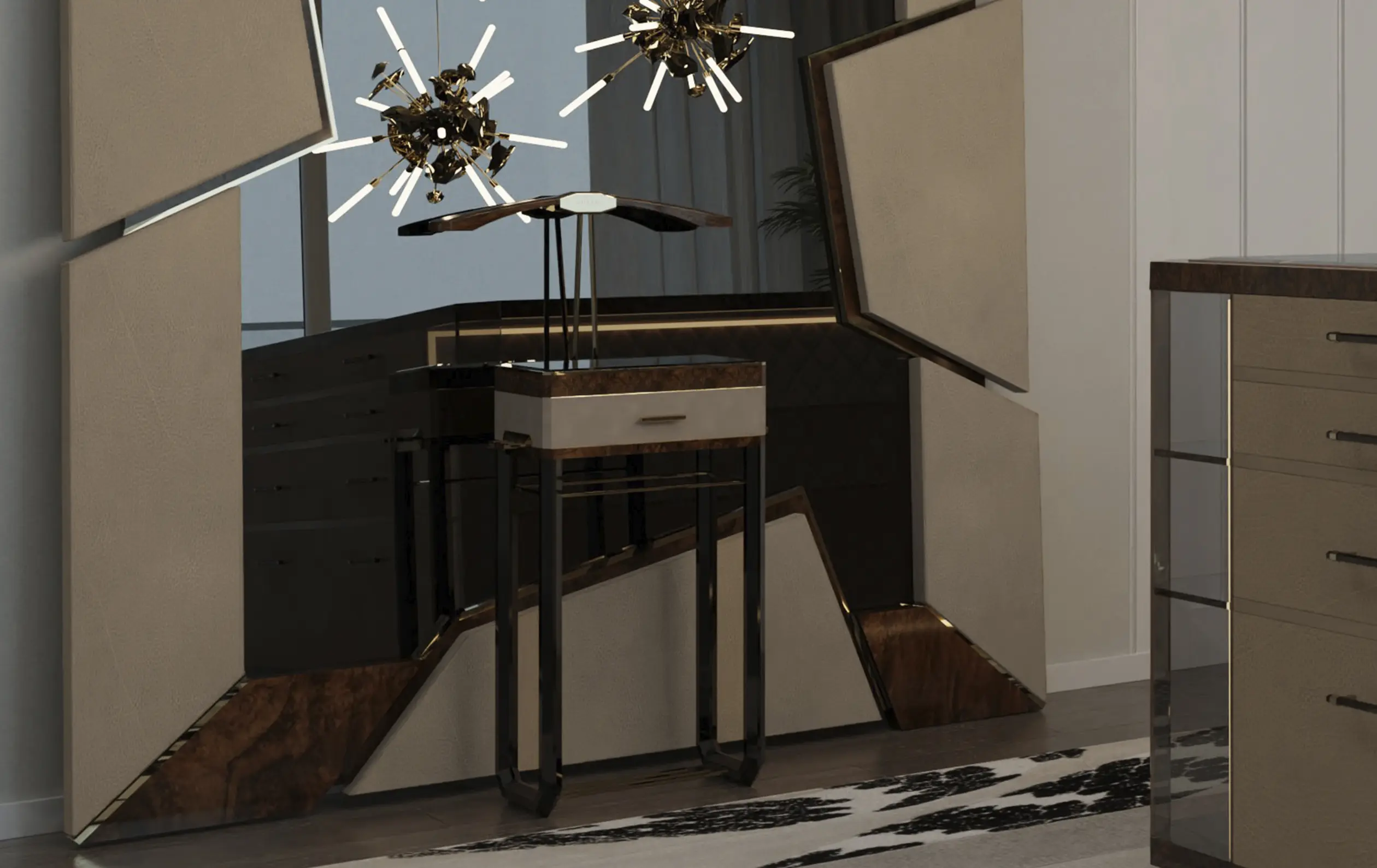 sophisticated bedroom