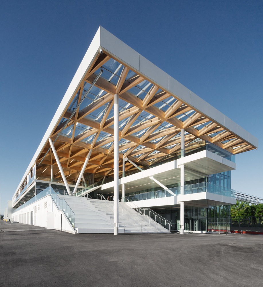 Take a Look at the Paddock Design for the Canadian Grand Prix