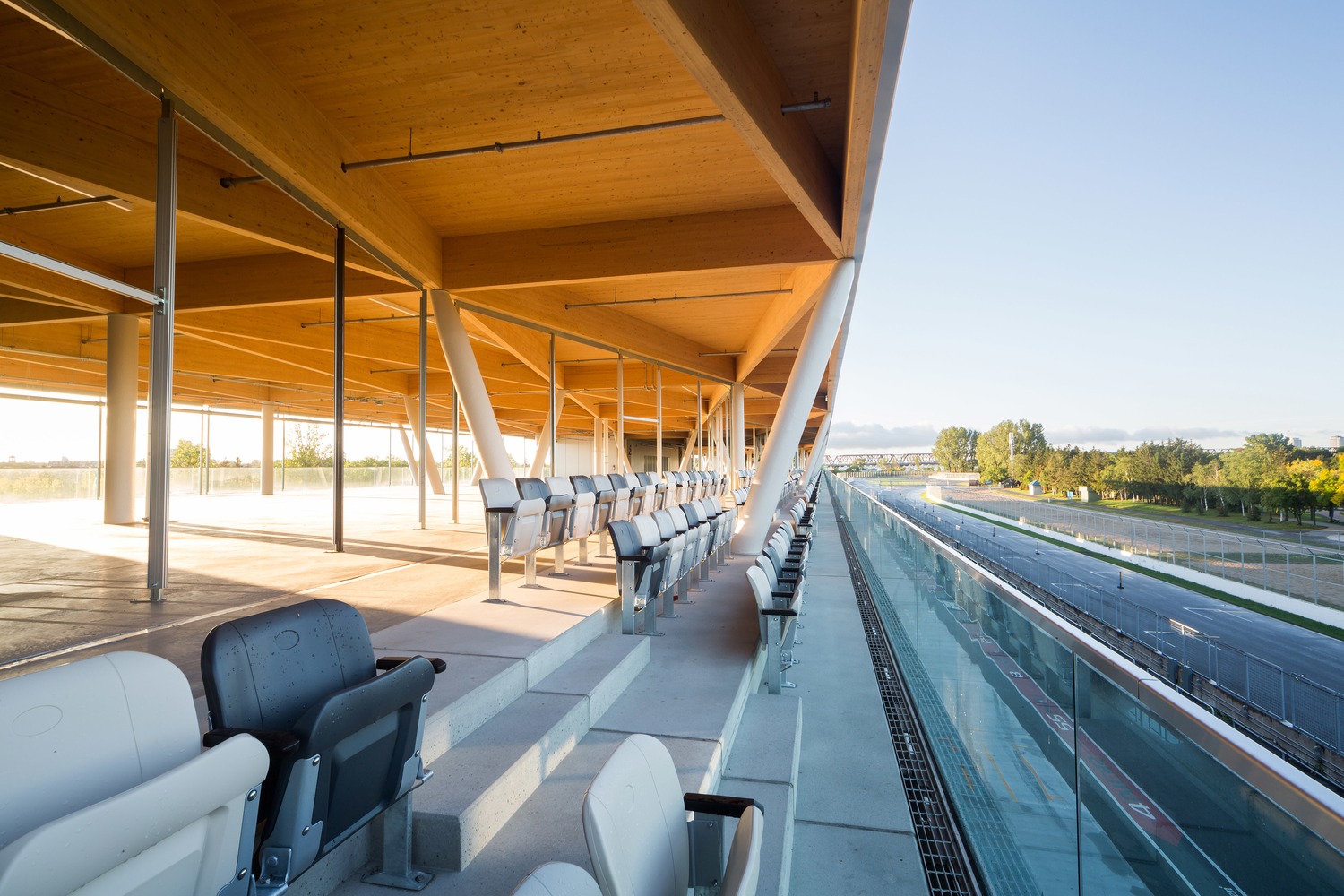 Take a Look at the Paddock Design for the Canadian Grand Prix
