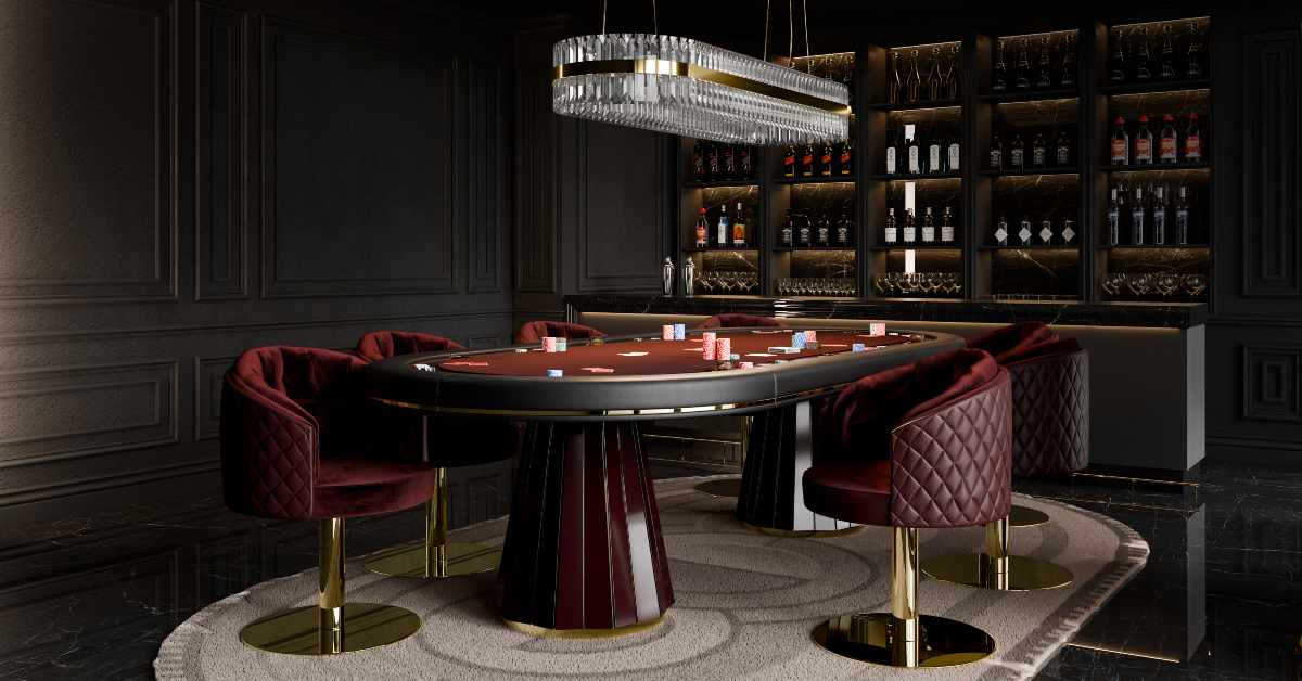 Home Entertainment Ideas: LUXXU Releases New Poker Table Design