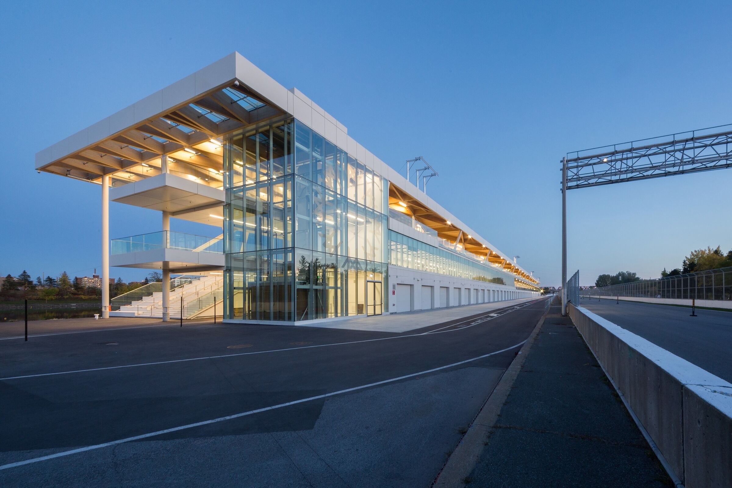 Take a Look at the Paddock Design for the Canadian Grand Prix