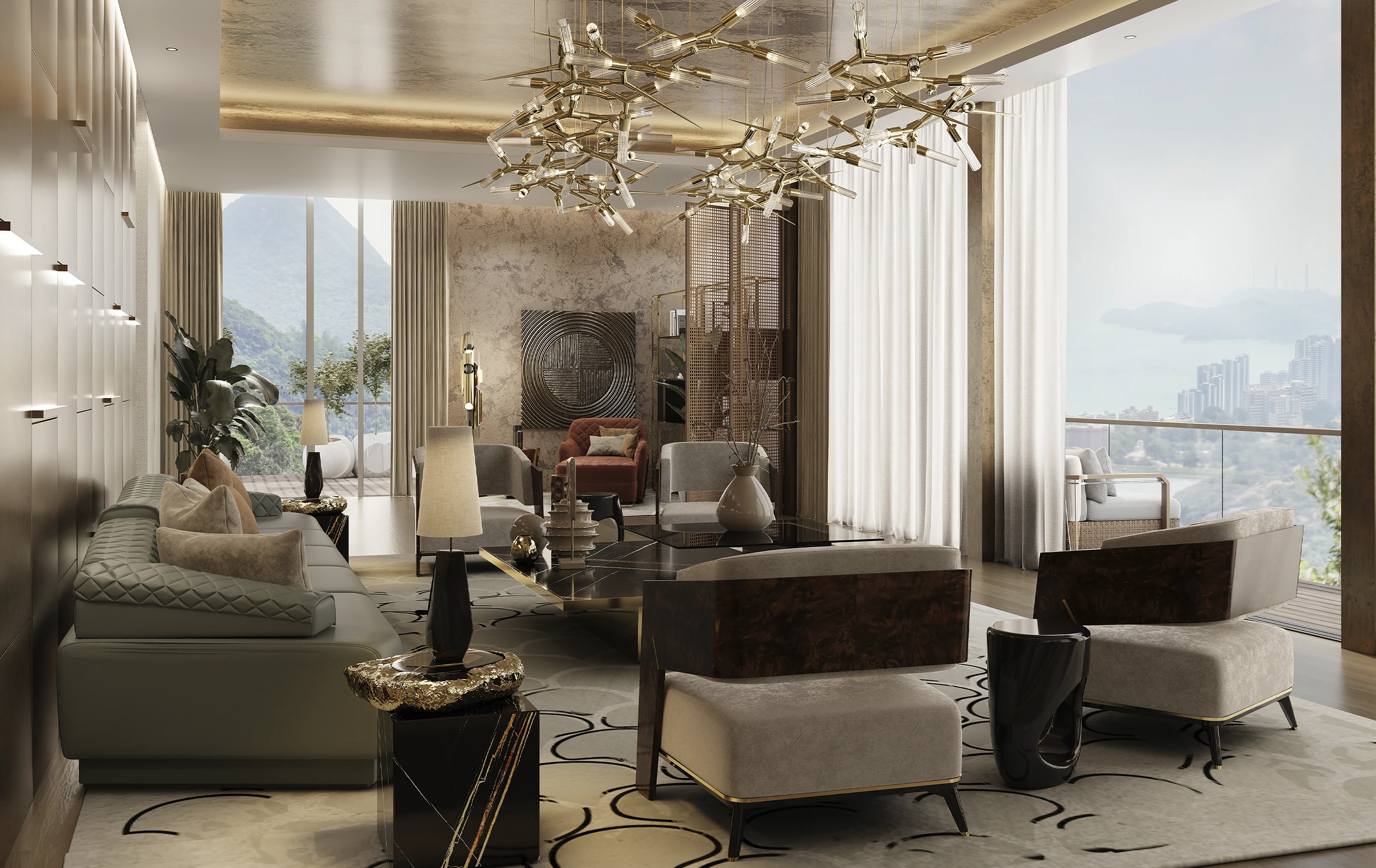 luxurious atmosphere